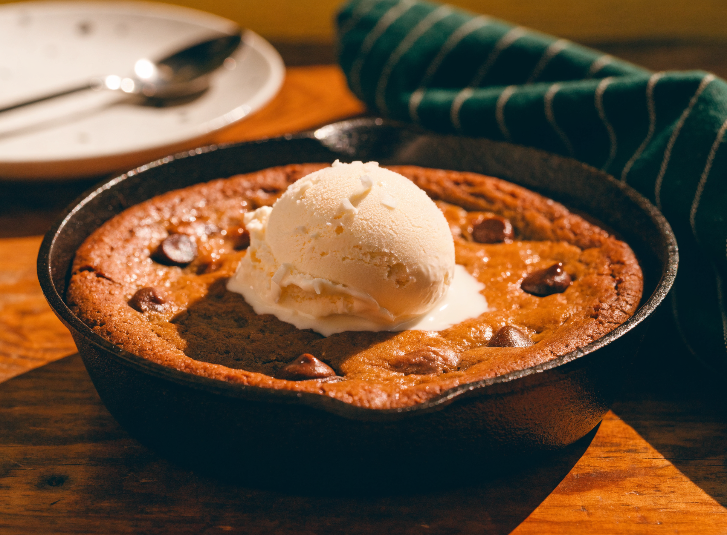 Chocolate skillet dessert from Easy To Make 5 Star Vegan Recipes