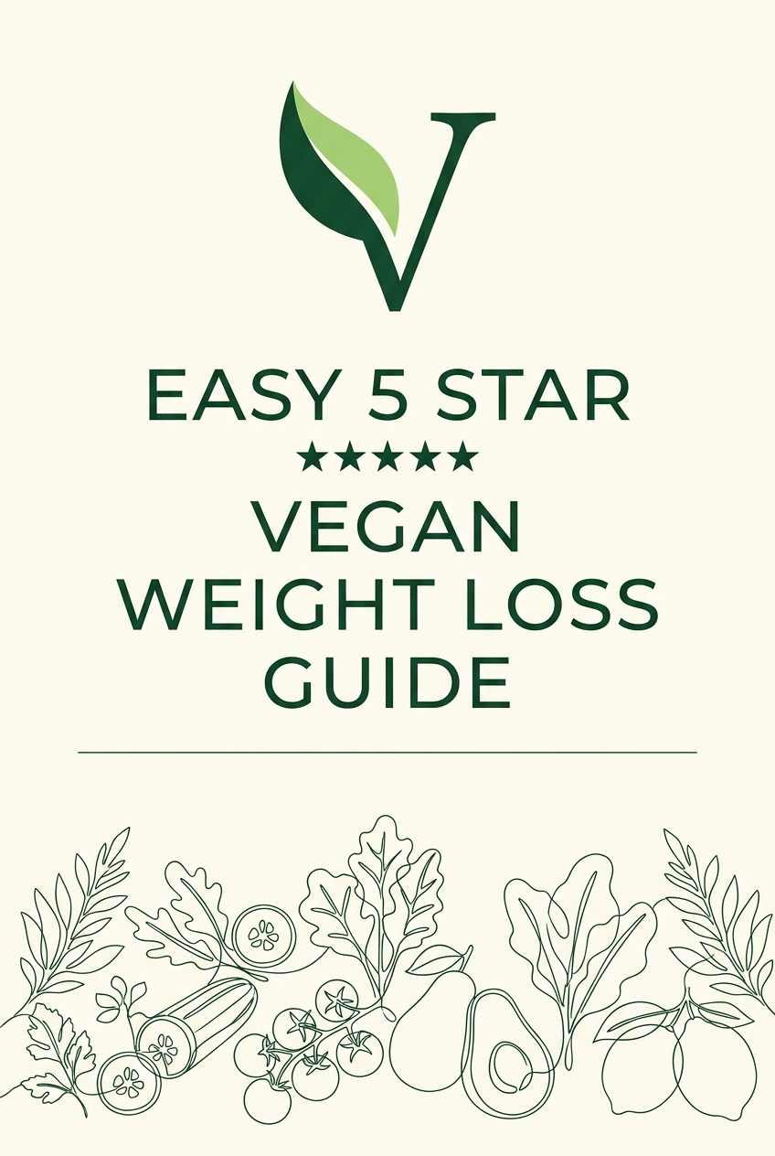Easy 5 Star Vegan Weight Loss Guide cover